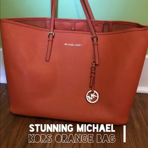 Stunning Michael Kors Orange Bag